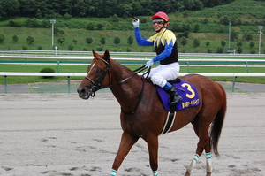 優勝馬カネヒキリ