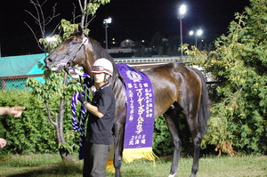 優勝馬メイショウトウコン