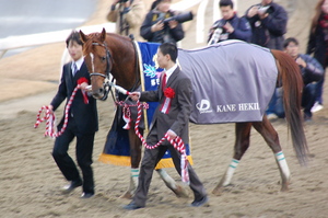 優勝馬カネヒキリ