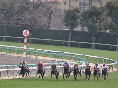 横一線の大接戦に