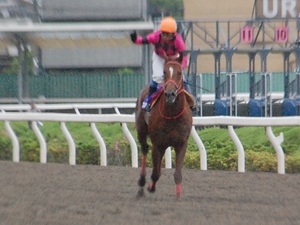 スマートファルコン＆岩田康誠のウイニングラン