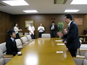 達増拓也知事よりご挨拶