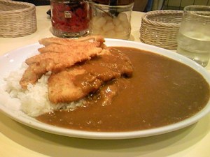 ダブルカツカレー